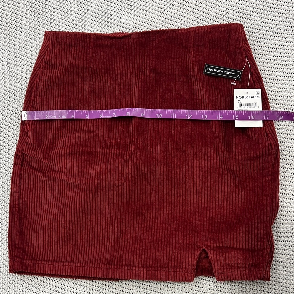 BP Brown Corduroy Pencil Skirt - Picture 6 of 9